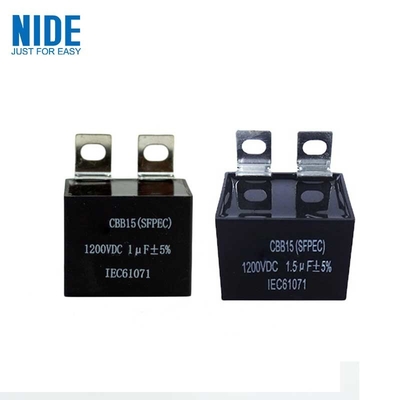 1200V শুরু হচ্ছে CBB15 ওয়েল্ডিং ইনভার্টার ডিসি ফিল্টার ক্যাপাসিটর 0.47uf 1uf 1.5uf