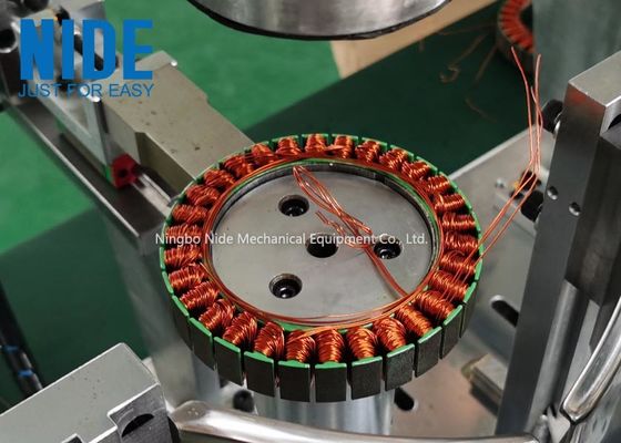 1.0mm 2 হুইল মোটর স্বয়ংক্রিয় স্টেটর উইন্ডিং মেশিন